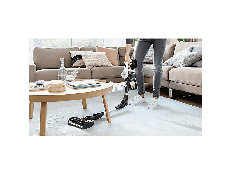 Aspirador escoba - BOSCH BBS711W, 54 W, Depósito 0,3 l, Autonomía 40 min, Inox — foto 4