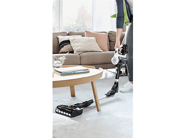 Aspirador escoba - BOSCH BBS711W, 54 W, Depósito 0,3 l, Autonomía 40 min, Inox — foto 6