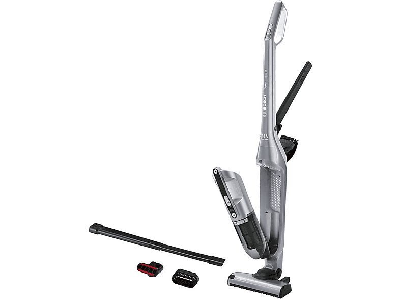 Aspirador escoba - BOSCH BCH3P210, 21,6 V, Depósito 0,4 l, Autonomía 50 min, Negro