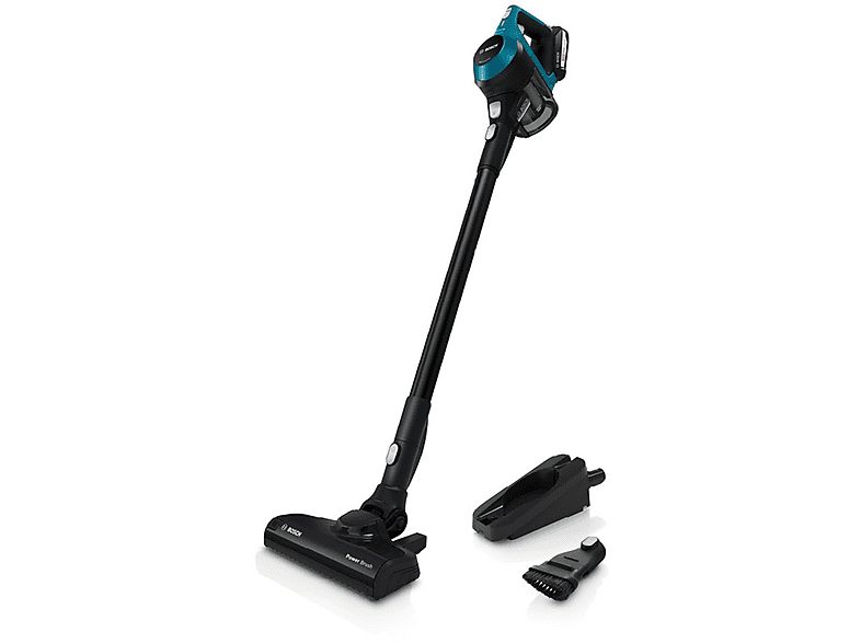 Aspirador escoba - BOSCH BKS6111P, 18 V, Depósito 0,3 l, Azul — foto 2
