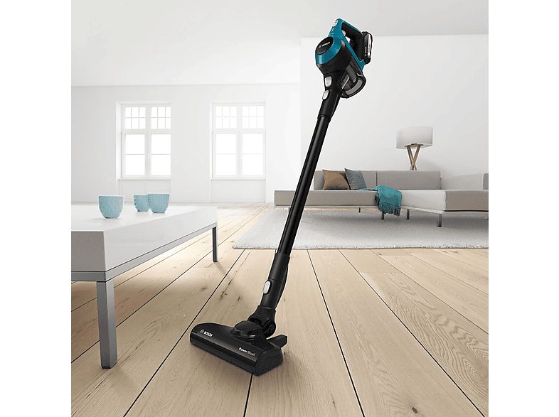 Aspirador escoba - BOSCH BKS6111P, 18 V, Depósito 0,3 l, Azul — foto 4