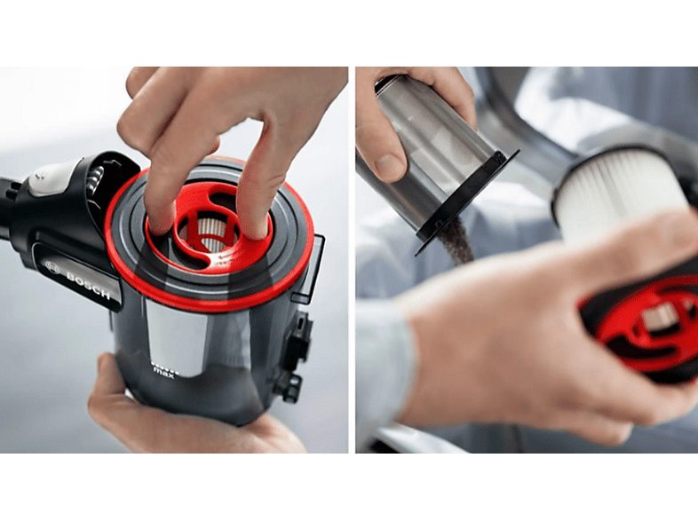 Aspirador escoba - BOSCH BSS71125AH, 500 W, Depósito 0,3 l, Autonomía 35 min, Negro — foto 4