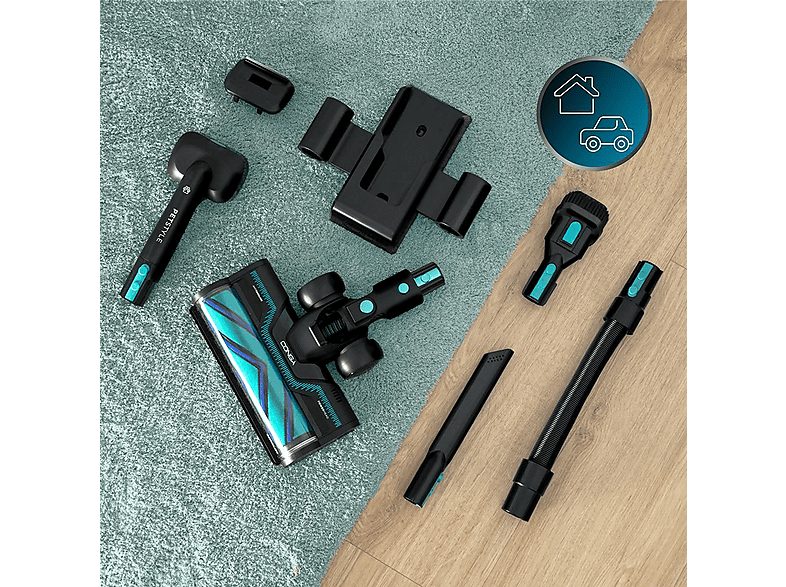 Aspirador escoba - CECOTEC A92_EU01_115938, 780 W, Potencia de succión 30 kPa, Depósito 600 ml, Autonomía 90 min, Multicolor — foto 6