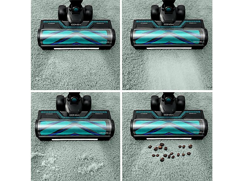 Aspirador escoba - CECOTEC A92_EU01_115938, 780 W, Potencia de succión 30 kPa, Depósito 600 ml, Autonomía 90 min, Multicolor — foto 9