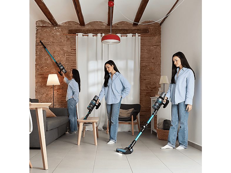 Aspirador escoba - CECOTEC Cecotec Conga Rockstar 2500 Thunder Pet Flex, 400 W, Potencia de succión 30 kPa, Depósito 500 ml, Autonomía 120 min, Multicolor — foto 6