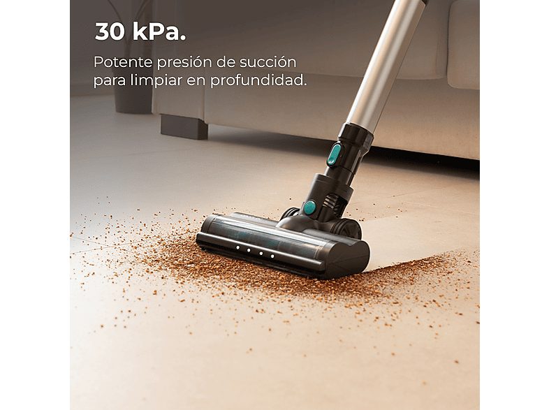 Aspirador escoba - CECOTEC Conga Rockstar 10000 Nebula Station, 430 W, Potencia de succión 30 kPa, Depósito 1 ml, Autonomía 120 min, Multicolor — foto 3