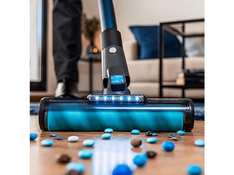 Aspirador escoba - CECOTEC Conga Rockstar 11500 Odyssey ErgoFlex, 850 W, Potencia de succión 300 AirWatt, Depósito 0,5 ml, Autonomía 120 min, Multicolor — foto 5