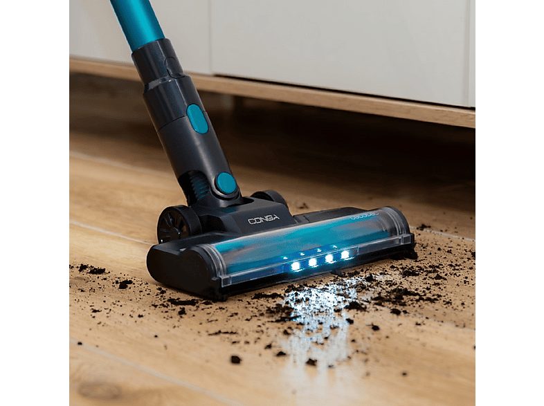 Aspirador escoba - CECOTEC Conga Rockstar 1500 Horizon Genesis XL, 215 W, Potencia de succión 215 W, Depósito 0,5 l, Autonomía 120 min, Multicolor — foto 3
