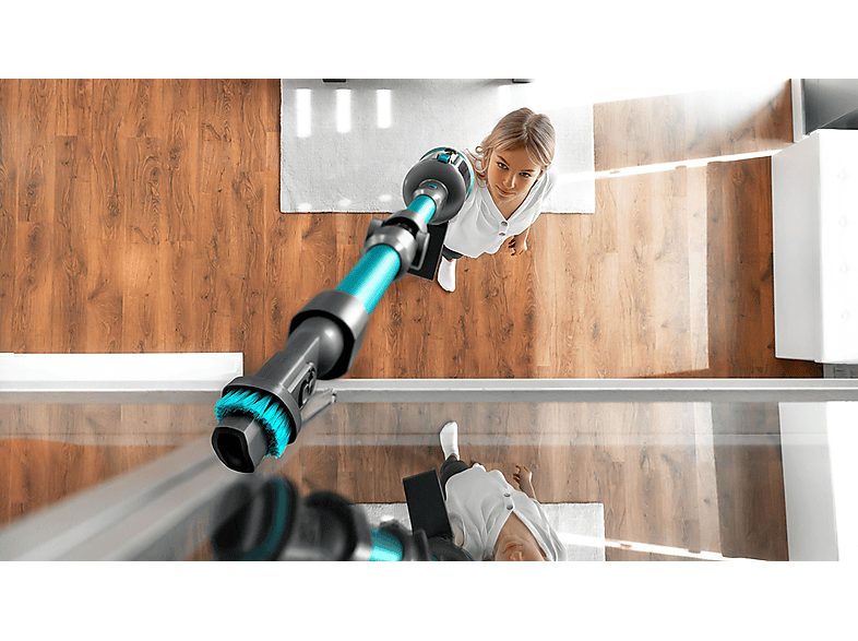 Aspirador escoba - Cecotec Conga Rockstar 1700 Titanium ErgoWet, 680 W, 75 min, Negro — foto 10