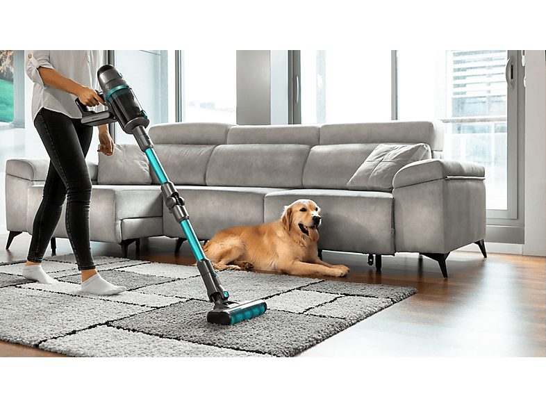 Aspirador escoba - Cecotec Conga Rockstar 1700 Titanium ErgoWet, 680 W, 75 min, Negro — foto 3