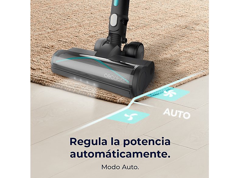 Aspirador escoba - CECOTEC Conga Rockstar 3500 Storm Pet Flex, 500 W, Potencia de succión 150 W, Depósito 500 ml, Autonomía 120 min, Multicolor — foto 7