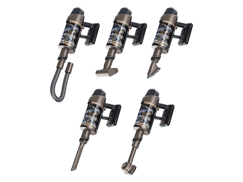 Aspirador escoba - Cecotec Conga Rockstar RX90 AI AquaPet Flex, 850W, 100min, IA, Tubo flexible, Kit de accesorios, Cepillo antienredos, Negro — foto 3