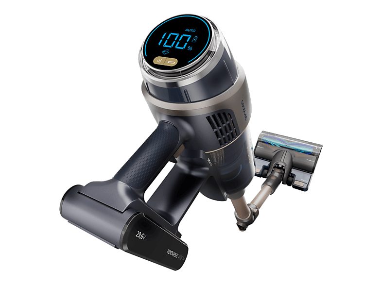 Aspirador escoba - Cecotec Conga Rockstar RX90 AI AquaPet Flex, 850W, 100min, IA, Tubo flexible, Kit de accesorios, Cepillo antienredos, Negro — foto 5