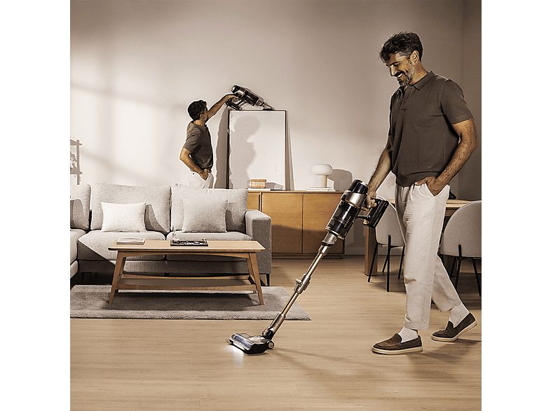 Aspirador escoba - Cecotec Conga Rockstar RX90 AI AquaPet Flex, 850W, 100min, IA, Tubo flexible, Kit de accesorios, Cepillo antienredos, Negro — foto 9