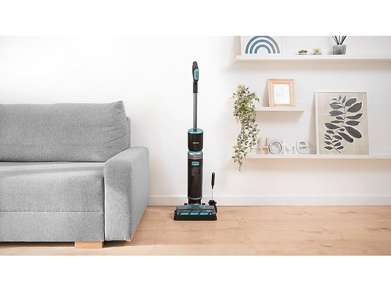 Aspirador escoba - CECOTEC FreeGo Wash&Vacuum, 200 W, Potencia de succión 200 W, Depósito 0,7 ml, Autonomía 120 min, Multicolor — foto 6