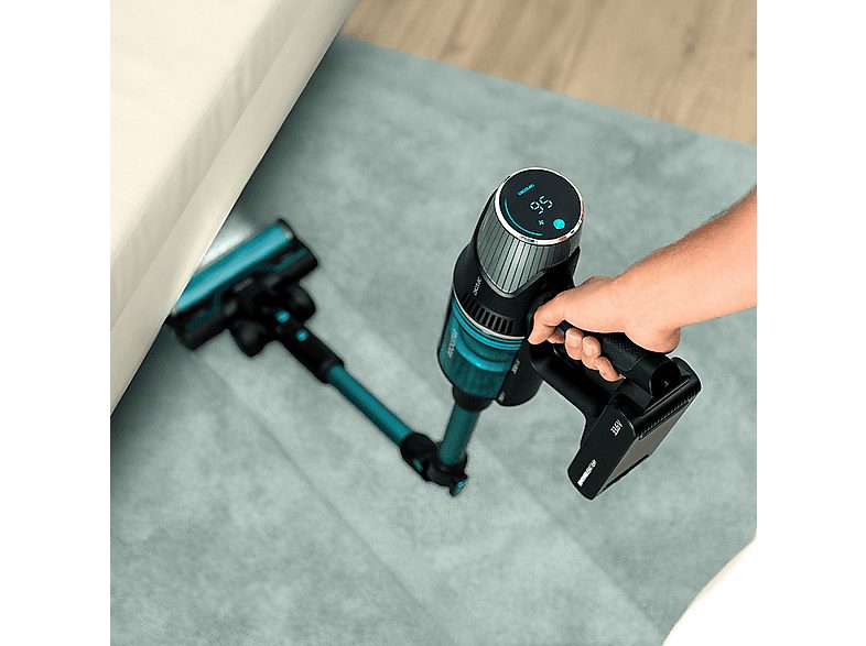 Aspirador escoba - Cecotec RX50 Pet Flex, 300 AW, 780 W, 90 min, Cepillo HairLess, Tubo flexible, Kit completo, Negro/Azul — foto 3