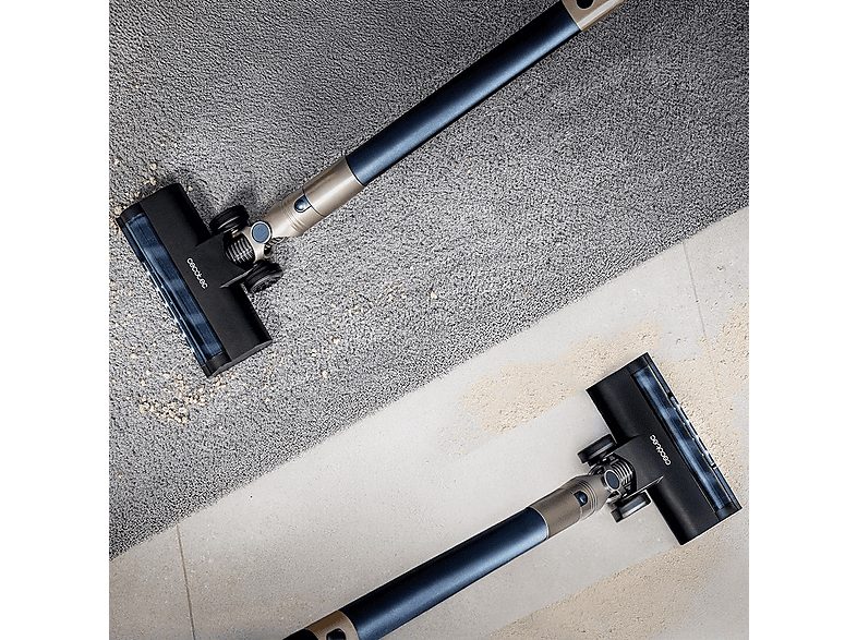 Aspirador escoba - Cecotec Scoba 3000 Station 2 en 1 ultraligero con base de autovaciado, 210 W, 20 kPa, Autonomía 40 min, Cepillo Jalisco, Azul — foto 11