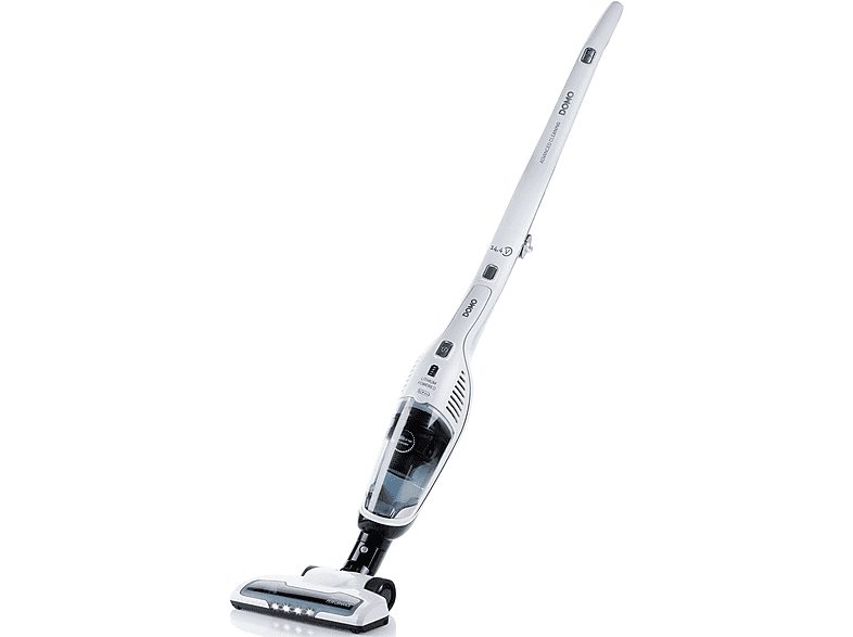 Aspirador escoba - DOMO DO217SV, 95 W, Potencia de succión 3500 kPa, Depósito 0,5 l, Autonomía 40.0 min, Negro, Blanco — foto 2