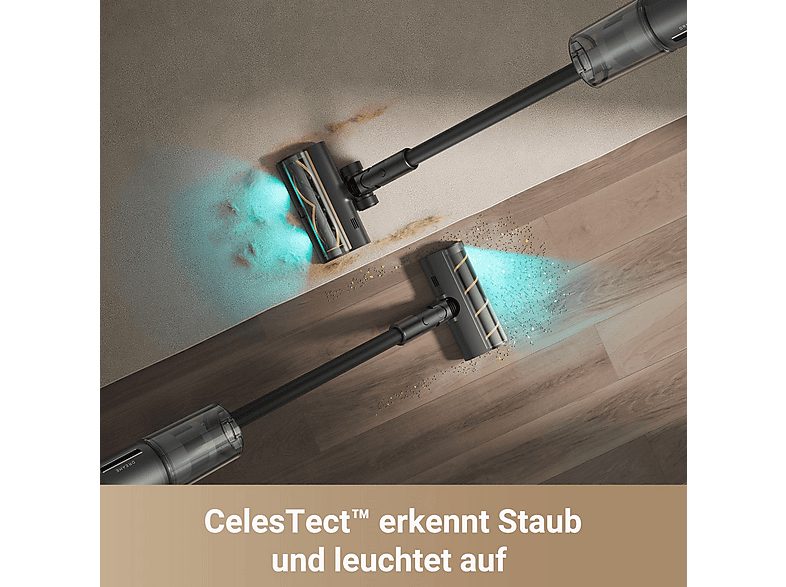 Aspirador escoba - DREAME Z30, 29,6 V, Potencia de succión 310 AirWatt, Depósito 0,6 l, Autonomía 90 min, Negro — foto 7