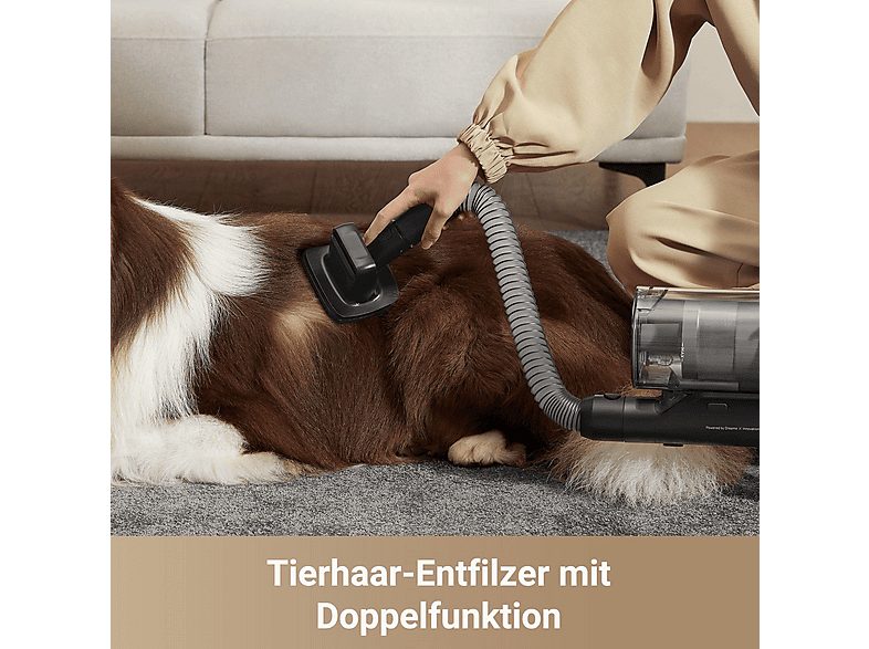 Aspirador escoba - DREAME Z30, 29,6 V, Potencia de succión 310 AirWatt, Depósito 0,6 l, Autonomía 90 min, Negro — foto 9