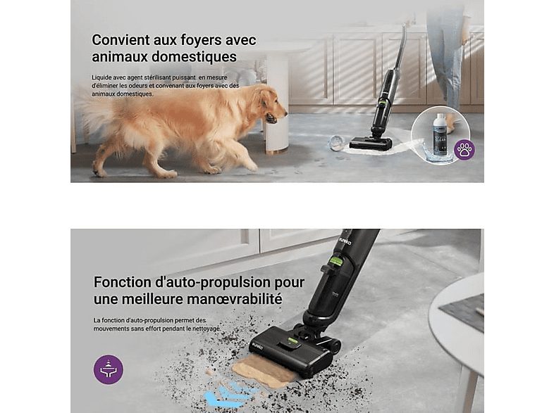 Aspirador escoba - EUREKA NEW400, 120,0 W, Depósito 0,1 ml, Autonomía 30 min, Negro — foto 5