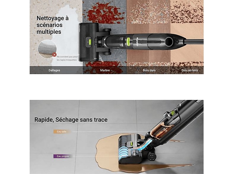 Aspirador escoba - EUREKA NEW400, 120,0 W, Depósito 0,1 ml, Autonomía 30 min, Negro — foto 6