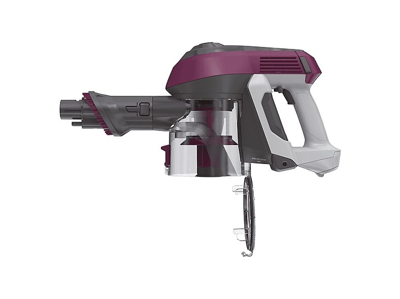 Aspirador escoba - HOOVER 39401007, 160 W, Depósito 0,9 l, Autonomía 30 min, Gris Lunar/Magenta/Titanio Grego — foto 3