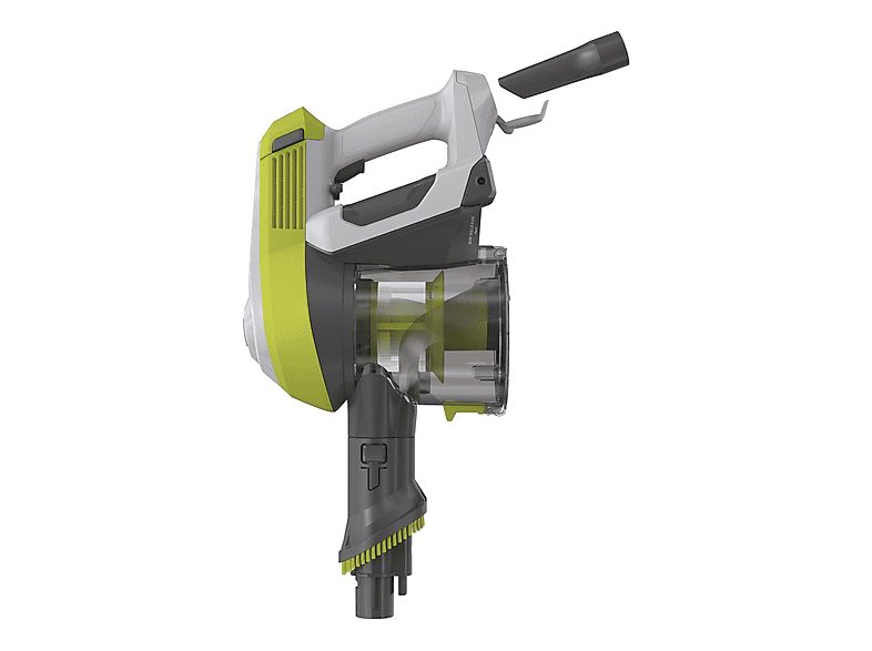 Aspirador escoba - HOOVER HF110H 011, 170 W, Potencia de succión 25 AirWatt, Depósito 0,9 l, Autonomía 30 min, Gris lunar/Verde lima brillante — foto 4