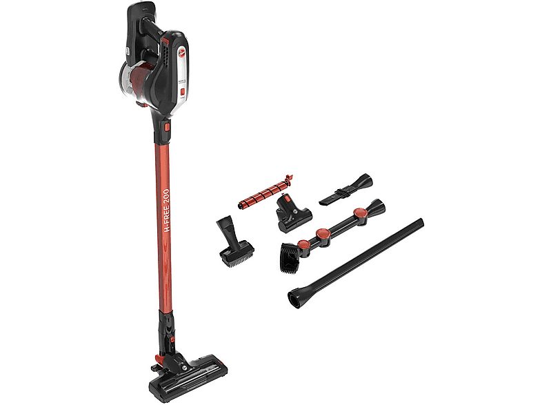 Aspirador escoba - HOOVER HF222AXL 011, 22 V, Depósito 700 ml, Autonomía 40 min, Negro