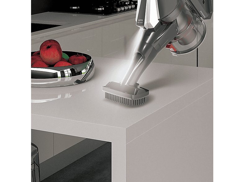 Aspirador escoba - HOOVER HF322AFP 011 22 V, 240 W, Depósito 0,7 l, Autonomía 40 min, Gris — foto 2