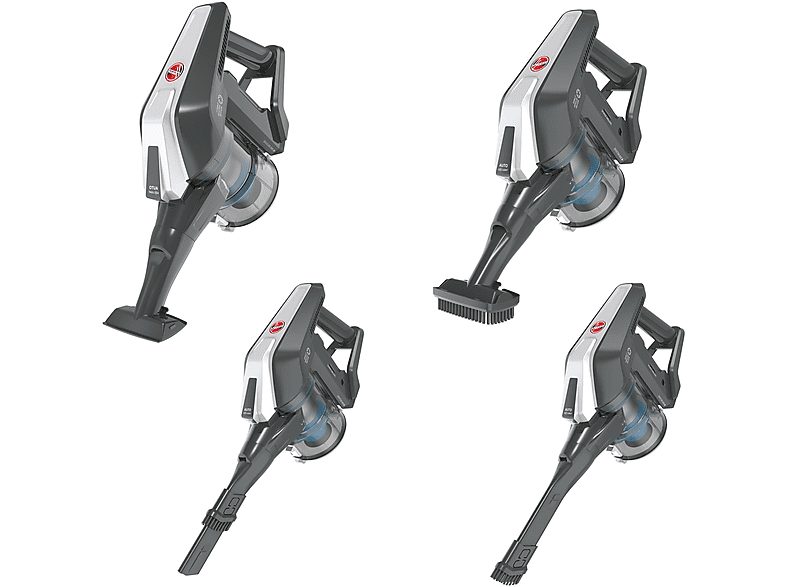 Aspirador escoba - HOOVER HF322TP 011, 240 W, Potencia de succión 240 W, Depósito 0,7 l, Autonomía 40 min, Gris Obsidiano & Azul Skyfall — foto 3