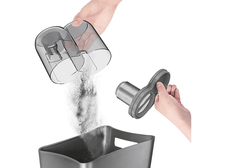 Aspirador escoba - HOOVER HMC510UV 011, 400 W, Depósito 0,6 l, Salvia, Blanco — foto 6