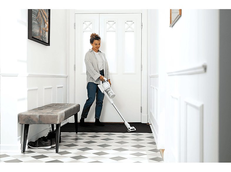 Aspirador escoba - NILFISK S0457826, 550 W, Potencia de succión 550 W, Depósito 0,8 l, Autonomía 60Min., Blanco — foto 5