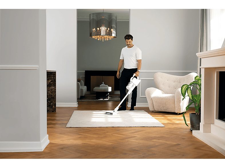 Aspirador escoba - NILFISK S0457826, 550 W, Potencia de succión 550 W, Depósito 0,8 l, Autonomía 60Min., Blanco — foto 9