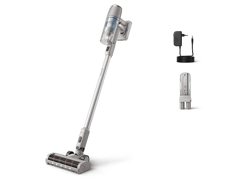 Aspirador escoba - PHILIPS XC2011/01, 1,0 W, Depósito 0,40 l, Autonomía 40 min, Azul