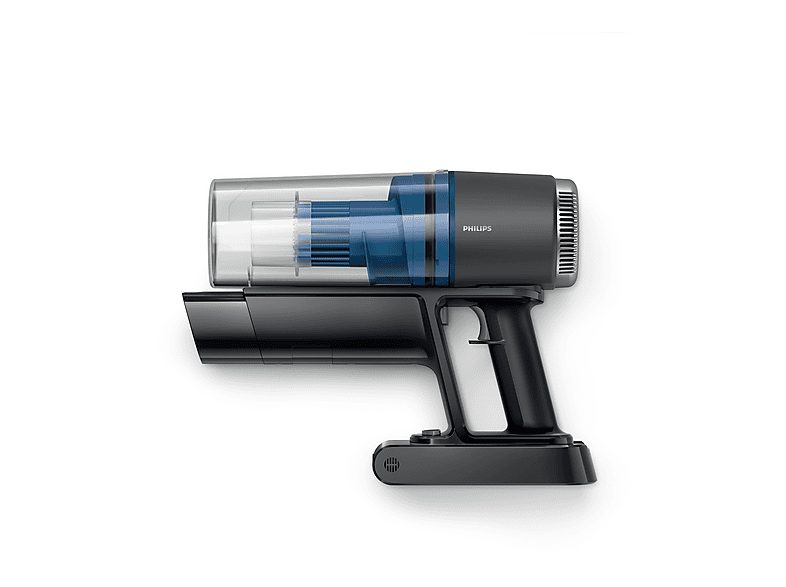 Aspirador escoba - PHILIPS XC3032/01, 410 W, Potencia de succión 150 AirWatt, Depósito 0,5 l, Autonomía 40 min, Negro, Azul — foto 4