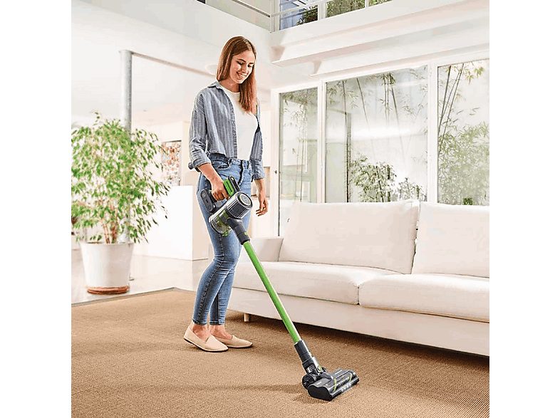 Aspirador escoba - POLTI FORZASPIRA D-POWER SR500, 250 W, Depósito 0,6 l, Autonomía 40 min, Verde — foto 3