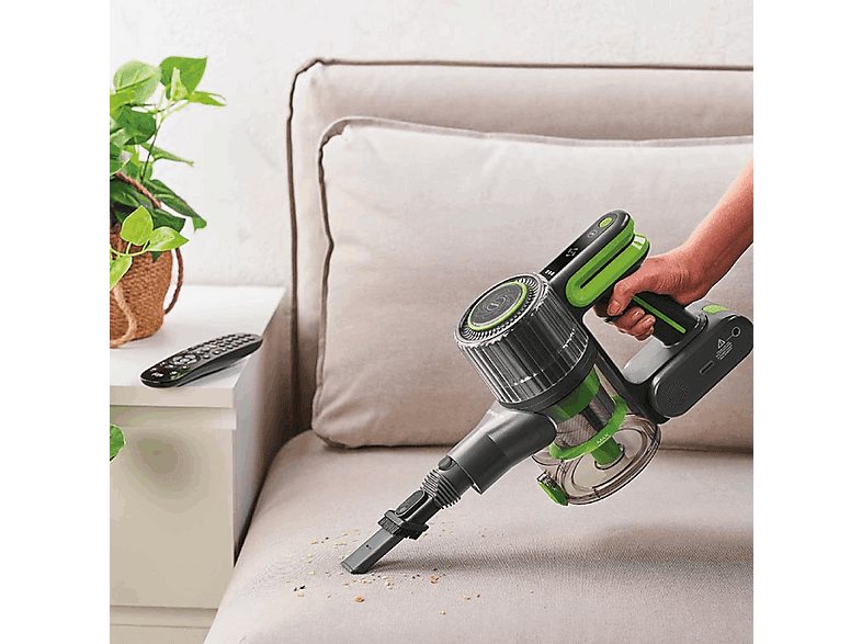 Aspirador escoba - POLTI FORZASPIRA D-POWER SR500, 250 W, Depósito 0,6 l, Autonomía 40 min, Verde — foto 4