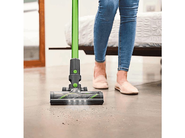 Aspirador escoba - POLTI FORZASPIRA D-POWER SR500, 250 W, Depósito 0,6 l, Autonomía 40 min, Verde — foto 6