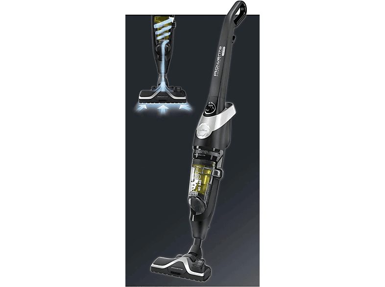 Aspirador escoba - ROWENTA Powerline Extreme Cyclonic RH8155 WA, 750 W, Depósito 0,9 l, Negro — foto 6