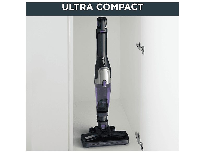 Aspirador escoba - ROWENTA RH1238, 145 W, Potencia de succión 25 AirWatt, Depósito 0,4 l, Autonomía 40 min, Púrpura — foto 6