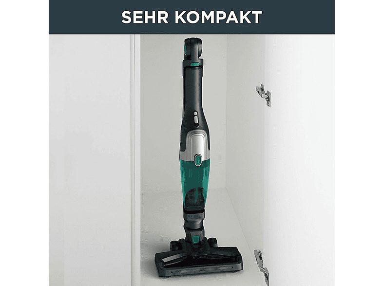 Aspirador escoba - ROWENTA RH1239WO, 145 W, Potencia de succión 200 AirWatt, Depósito 0,4 l, Autonomía 40 min, Negro y azul — foto 8