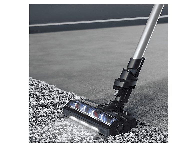 Aspirador escoba - ROWENTA RH6A21WO, 140 W, Potencia de succión 30 AirWatt, Depósito 0,44 l, Autonomía 45 min, Morado y aluminio — foto 3