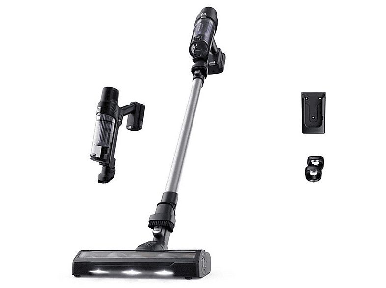 Aspirador escoba - ROWENTA RH6A21WO, 140 W, Potencia de succión 30 AirWatt, Depósito 0,44 l, Autonomía 45 min, Morado y aluminio — foto 4