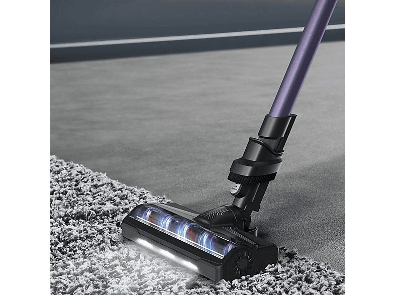 Aspirador escoba - ROWENTA RH6A31WO, 140 W, Potencia de succión 30 AirWatt, Depósito 0,44 l, Autonomía 45 min, Negro, Púrpura — foto 4