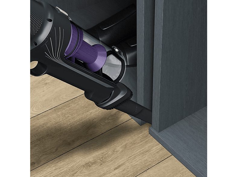 Aspirador escoba - ROWENTA RH6A31WO, 140 W, Potencia de succión 30 AirWatt, Depósito 0,44 l, Autonomía 45 min, Negro, Púrpura — foto 8