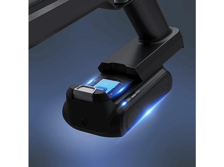 Aspirador escoba - ROWENTA RH6A31WO, 140 W, Potencia de succión 30 AirWatt, Depósito 0,44 l, Autonomía 45 min, Negro, Púrpura — foto 9