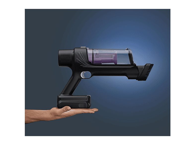 Aspirador escoba - ROWENTA RH6A35WO, 140 W, Potencia de succión 30 W, Depósito 0,44 l, Autonomía 45 min, Morado y aluminio — foto 7