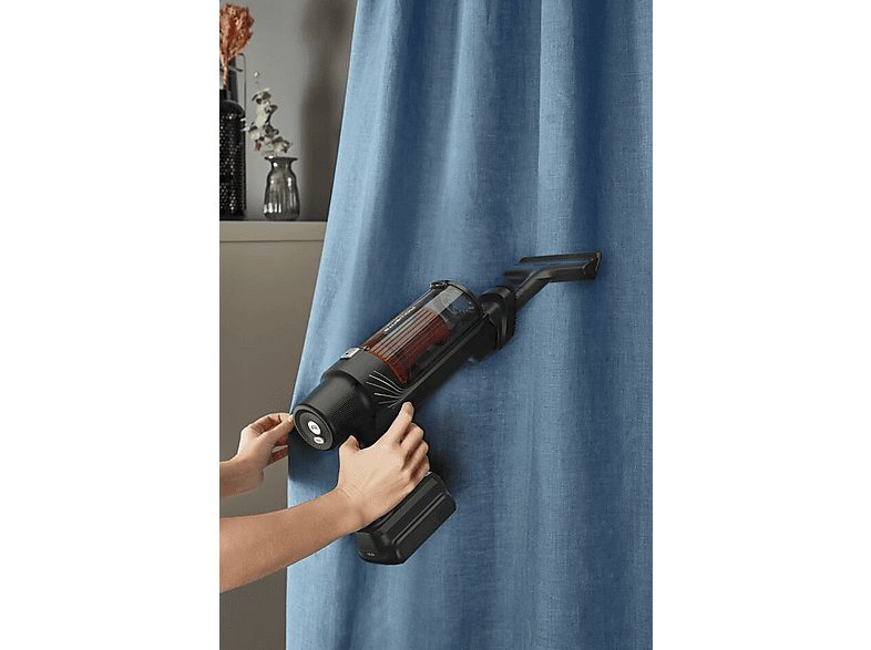 Aspirador escoba - ROWENTA RH6A71WO, 140 W, Potencia de succión 30 AirWatt, Depósito 0,44 l, Autonomía 40 min - 1 h, Aluminio, Rojo — foto 3