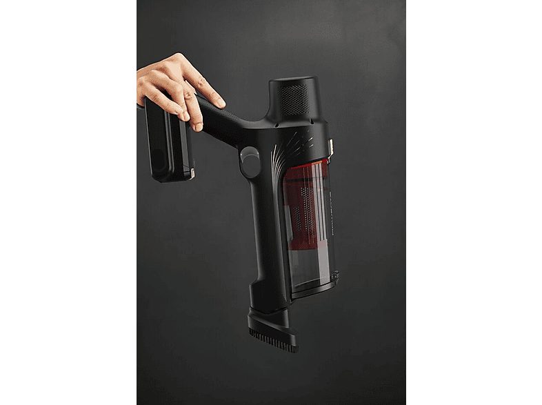 Aspirador escoba - ROWENTA RH6A71WO, 140 W, Potencia de succión 30 AirWatt, Depósito 0,44 l, Autonomía 40 min - 1 h, Aluminio, Rojo — foto 5